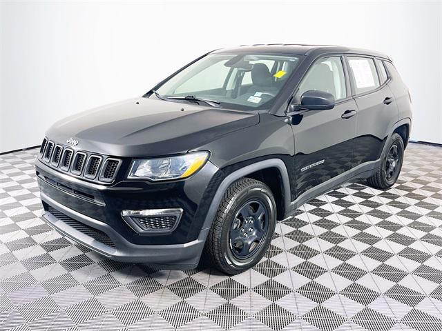used 2021 Jeep Compass car, priced at $11,400