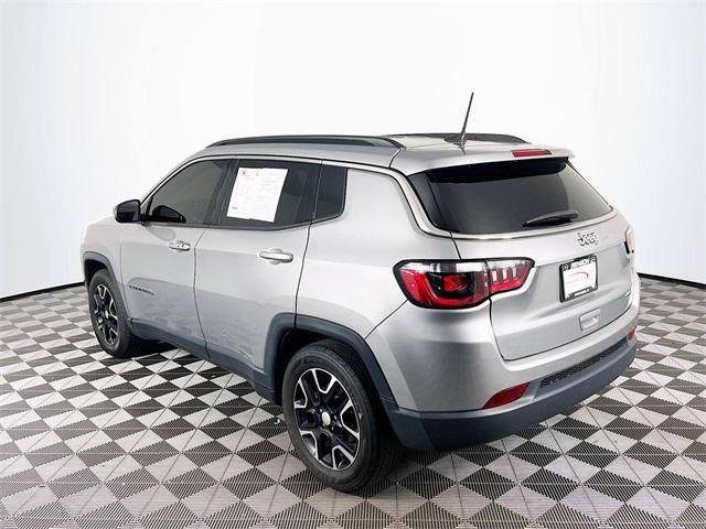 used 2022 Jeep Compass car, priced at $19,200