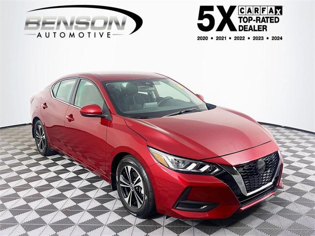 used 2022 Nissan Sentra car, priced at $19,500