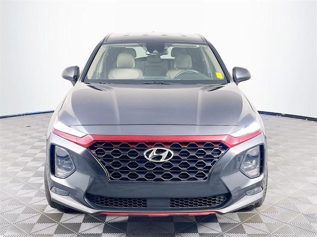 used 2020 Hyundai Santa Fe car, priced at $19,400