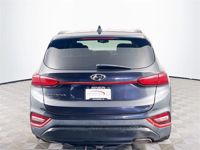 used 2020 Hyundai Santa Fe car, priced at $19,400