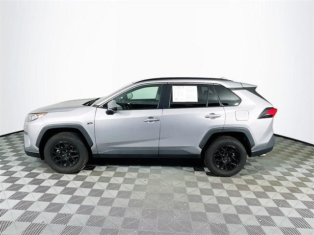 used 2021 Toyota RAV4 car, priced at $27,300