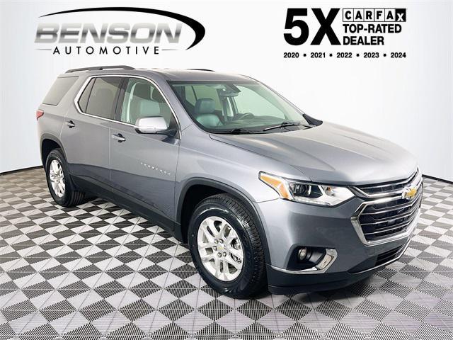 used 2021 Chevrolet Traverse car, priced at $29,900