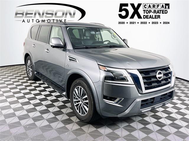 used 2021 Nissan Armada car, priced at $29,000