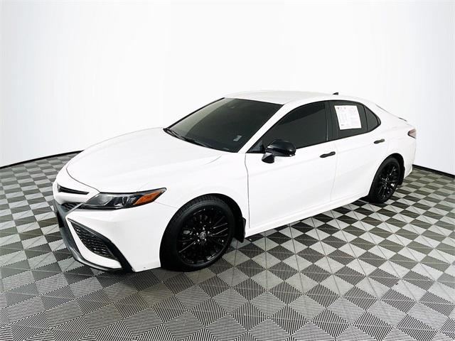 used 2021 Toyota Camry car, priced at $19,500