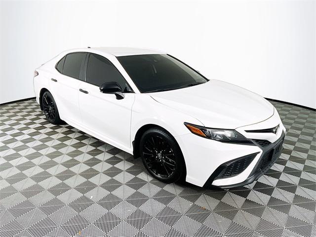 used 2021 Toyota Camry car, priced at $19,500