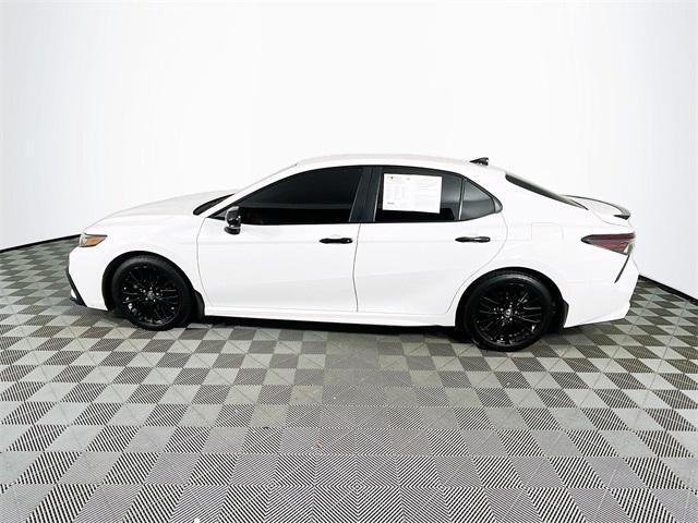 used 2021 Toyota Camry car, priced at $19,500