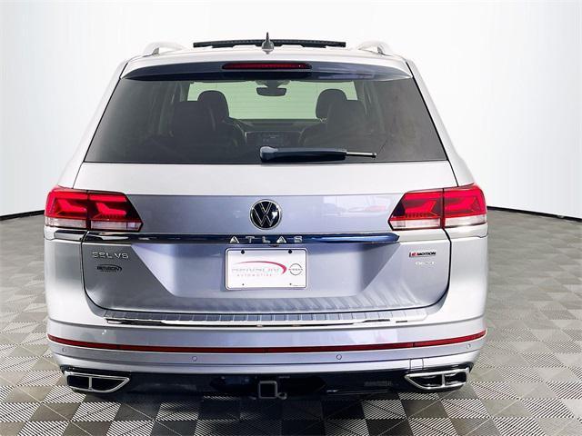 used 2021 Volkswagen Atlas car, priced at $24,500