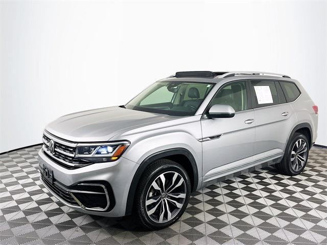 used 2021 Volkswagen Atlas car, priced at $24,500