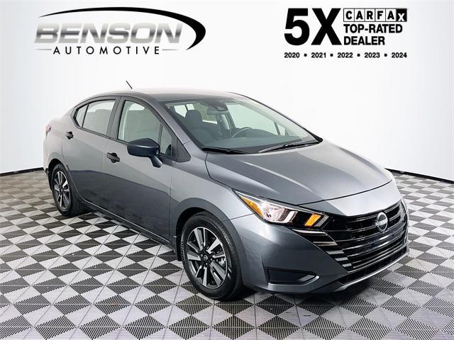 used 2024 Nissan Versa car, priced at $17,500