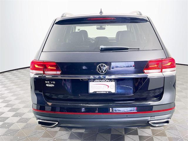used 2021 Volkswagen Atlas car, priced at $21,400