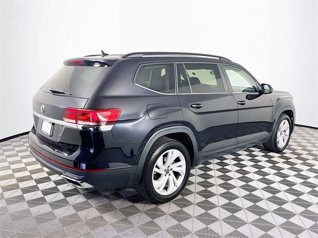 used 2021 Volkswagen Atlas car, priced at $21,400