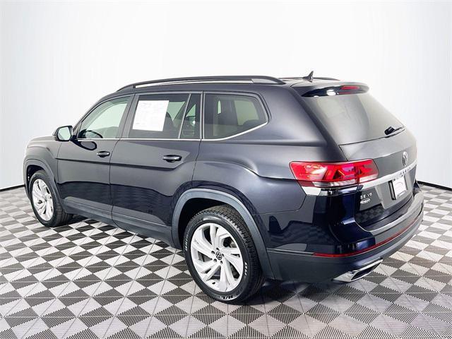 used 2021 Volkswagen Atlas car, priced at $21,400