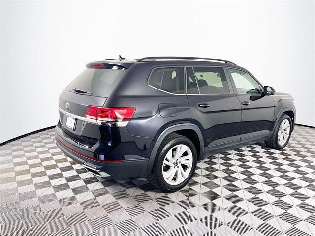 used 2021 Volkswagen Atlas car, priced at $21,400