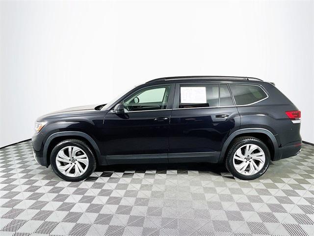 used 2021 Volkswagen Atlas car, priced at $21,400