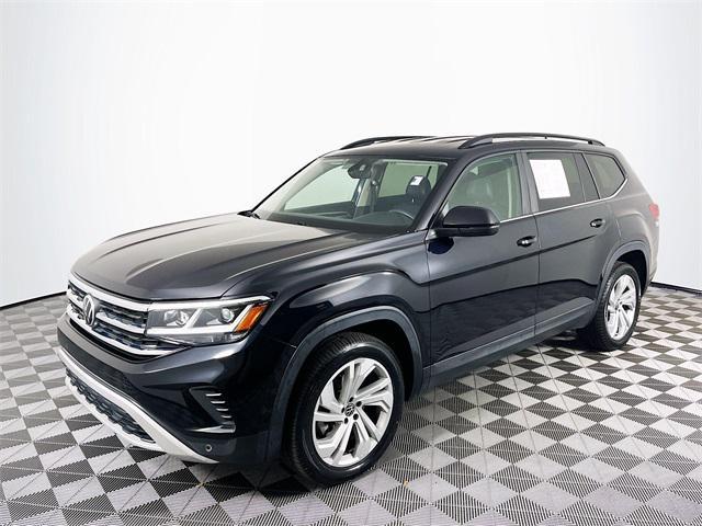 used 2021 Volkswagen Atlas car, priced at $21,400