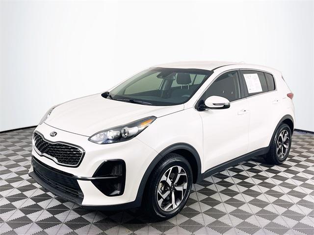 used 2021 Kia Sportage car, priced at $15,000