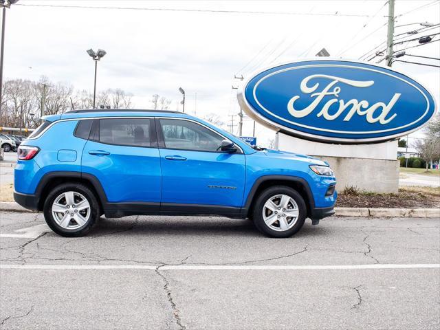 used 2022 Jeep Compass car, priced at $20,050