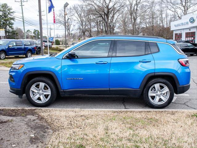 used 2022 Jeep Compass car, priced at $20,050