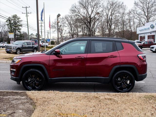 used 2021 Jeep Compass car, priced at $20,550