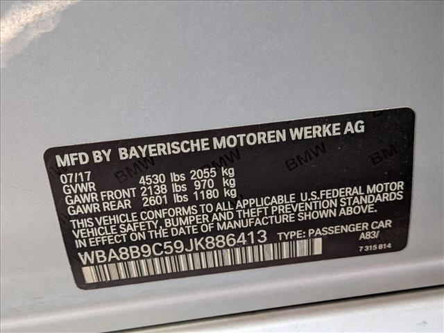 used 2018 BMW 330 car, priced at $16,217