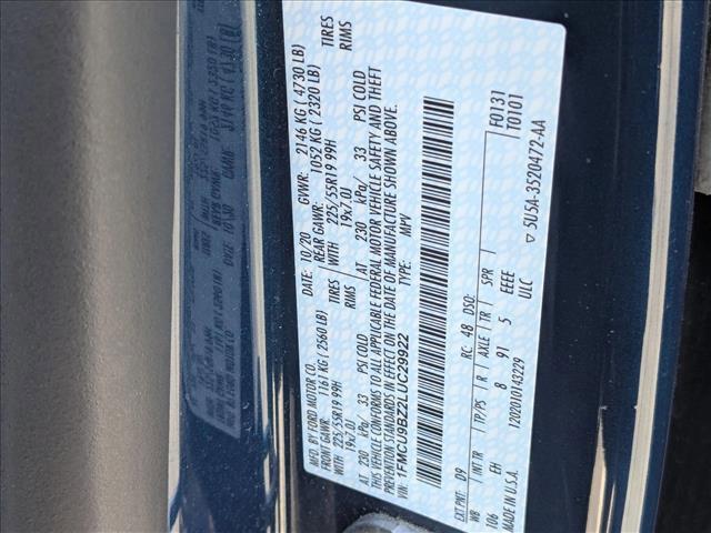 used 2020 Ford Escape car, priced at $20,951