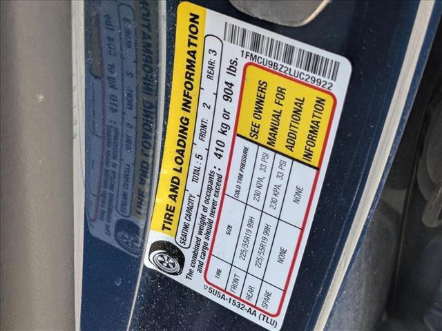 used 2020 Ford Escape car, priced at $20,951