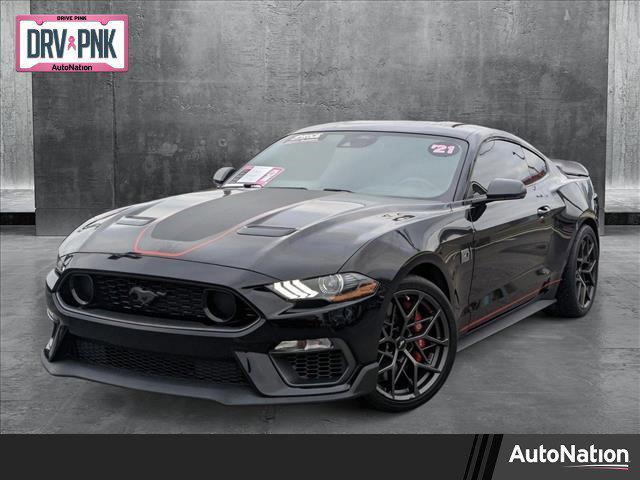 used 2021 Ford Mustang car, priced at $46,357