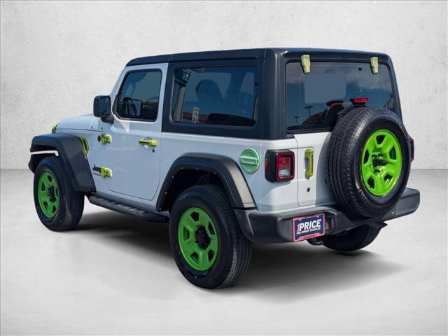 used 2022 Jeep Wrangler car, priced at $26,421