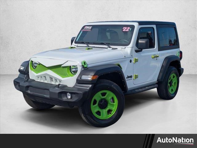 used 2022 Jeep Wrangler car, priced at $26,421
