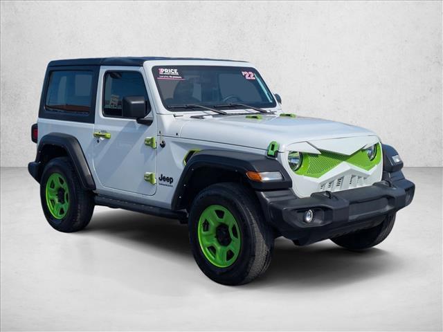 used 2022 Jeep Wrangler car, priced at $26,421
