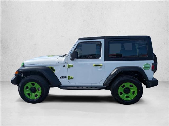 used 2022 Jeep Wrangler car, priced at $26,421