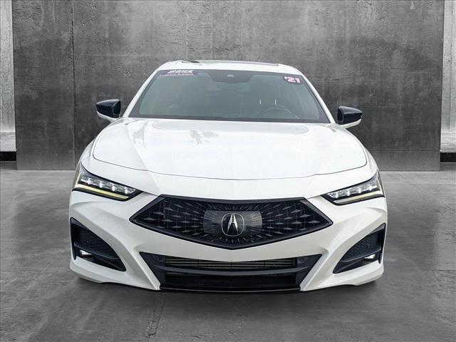 used 2021 Acura TLX car, priced at $25,555