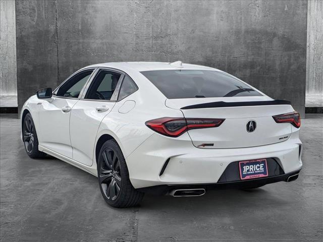 used 2021 Acura TLX car, priced at $25,555