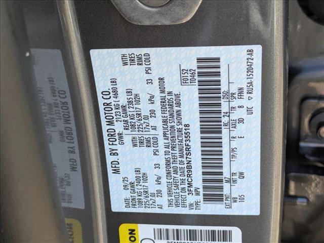 new 2025 Ford Bronco Sport car, priced at $31,495