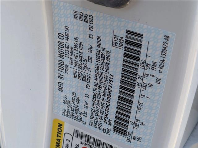 new 2025 Ford Bronco Sport car, priced at $33,099