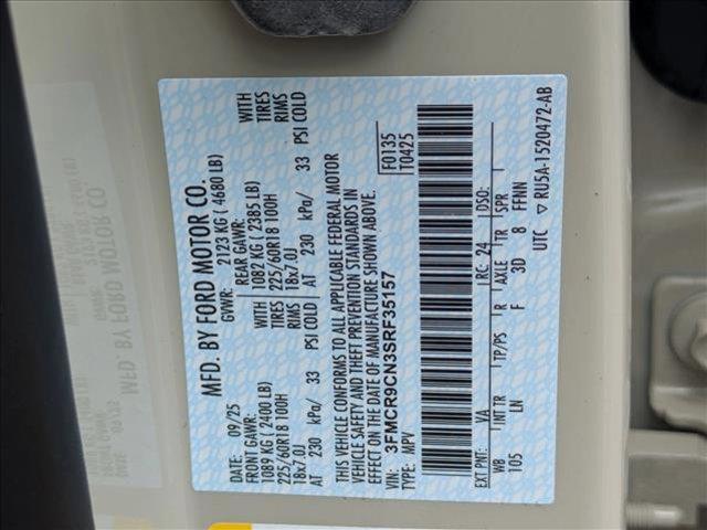 new 2025 Ford Bronco Sport car, priced at $33,999