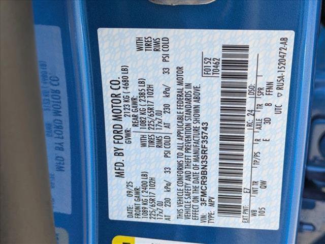 new 2025 Ford Bronco Sport car, priced at $32,035