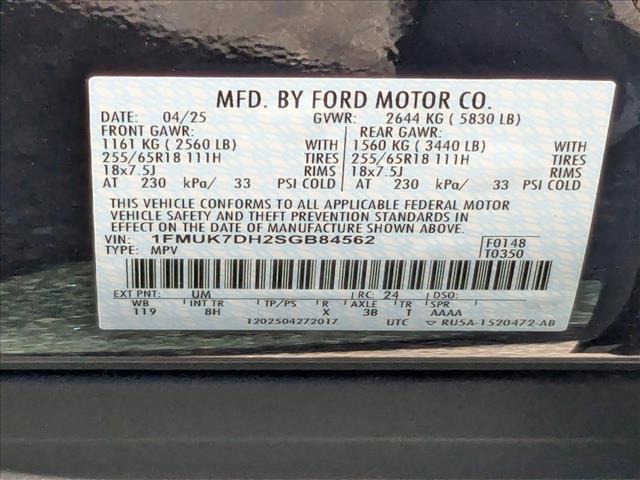 new 2025 Ford Explorer car, priced at $38,896