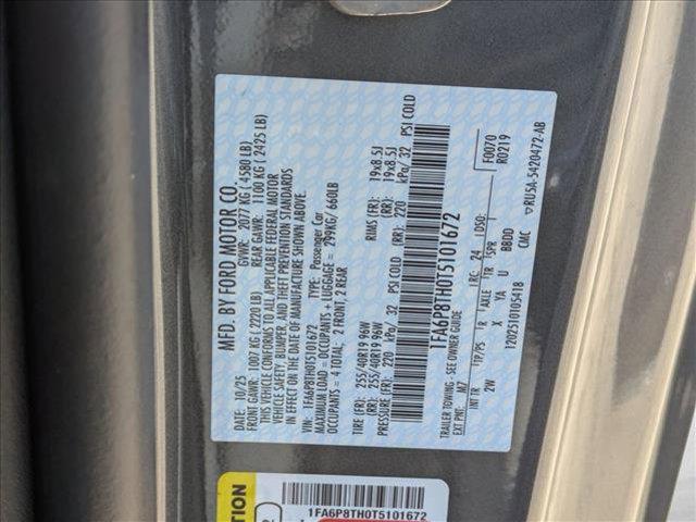 new 2026 Ford Mustang car, priced at $37,192