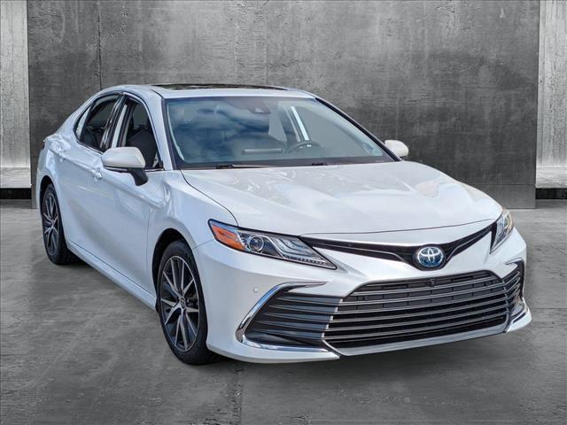 used 2022 Toyota Camry Hybrid car, priced at $29,159