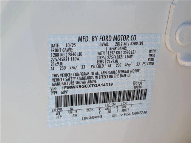 new 2026 Ford Explorer car, priced at $59,890