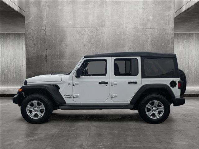 used 2020 Jeep Wrangler Unlimited car, priced at $27,447