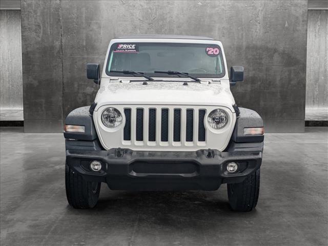 used 2020 Jeep Wrangler Unlimited car, priced at $27,447