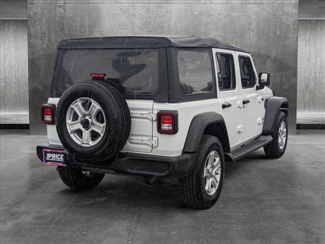 used 2020 Jeep Wrangler Unlimited car, priced at $27,447