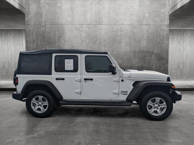 used 2020 Jeep Wrangler Unlimited car, priced at $27,447