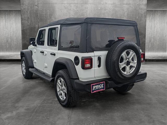 used 2020 Jeep Wrangler Unlimited car, priced at $27,447