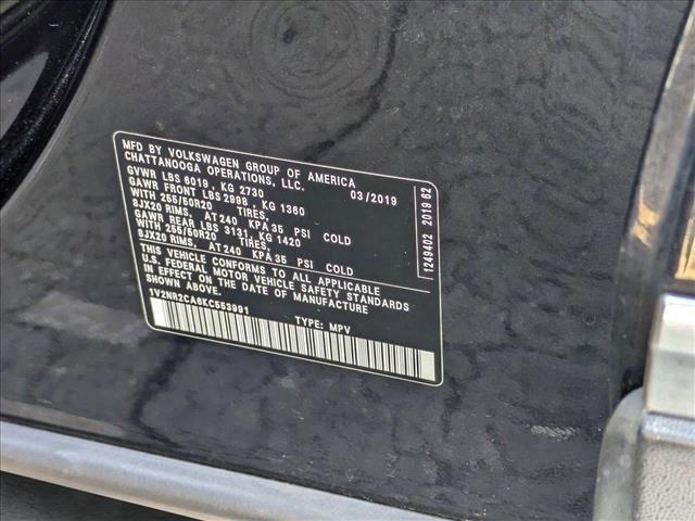 used 2019 Volkswagen Atlas car, priced at $22,014