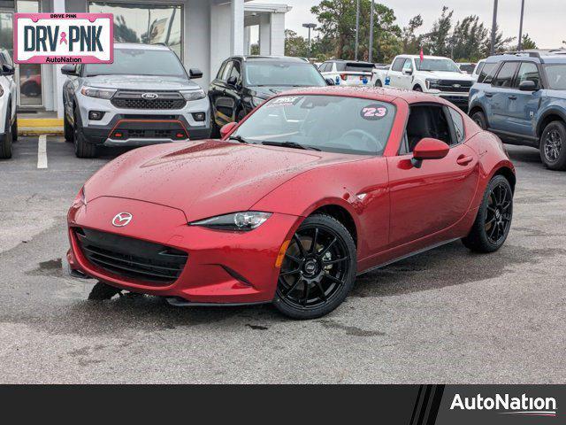 used 2023 Mazda MX-5 Miata RF car, priced at $27,916