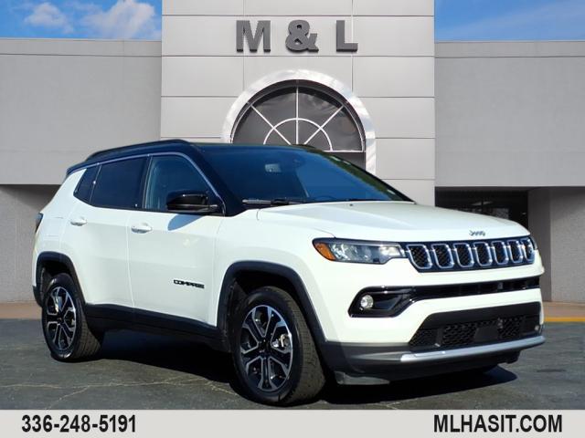 used 2024 Jeep Compass car, priced at $20,500